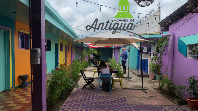 Casa en el centro de Antigua en venta en sector comercial